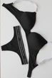 Комплект белья Victoria's Secret T-Shirt Cotton Lightly Lined Wireless Bra Black Set размер 34B+S - изображение 3