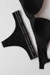 Комплект белья Victoria's Secret T-Shirt Cotton Lightly Lined Wireless Bra Black Set размер 34B+S - изображение 5