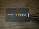 Блок питания Corsair VS650 75-001837 650W Б/У - изображение 3