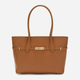 Torebka shopper damska ze skóry naturalnej Furla WB01497BX3104RY0001007 Brązowa (8050597546254) - obraz 1