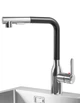 Комплект Gunter&Hauer: Кухонна мийка Mindel 5522 Gold + Змішувач DUNKEL Cr-Bl + Дозатор SOAP DISPENSER Gold - зображення 12