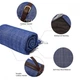 Пікниковий килимок KingCamp ELSA (KP2011) BLUE/GREY - зображення 4