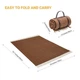 Килимок пікнік KingCamp MERIDA (KP2012) BEIGE/COFFEE - зображення 2