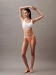 Набор трусиков танга женских хлопковых Calvin Klein 51215209 019(Orange Multi) L 3 шт Оранжевый/Серый/Белый (196807447688) - изображение 3
