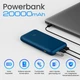 Повербанк Xiaomi ZMI 10 Power Bank Pro 20000mAh 65W 2xUSB/Type-C синій (QB823) - зображення 4