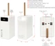 УМБ повербанк AURA NRG-P120 120000 mAh 22.5W White (PBANRG-P120W) - изображение 2