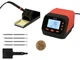 Паяльна станція мережева 110-230 V YATO; Р = 75 Вт, t ° = 90-480 ° С, жало тип T12, LCD дисплей - зображення 1