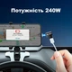 Угловой магнитный адаптер 90 градусов Type-C USB4.0 PD 240W 40 Гбит/с 8K/60Hz - изображение 3