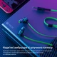 Игровые наушники с микрофоном проводные 3,5 мм + type c геймерские наушники тайп си гарнитура для телефона игр ноутбука Plextone G20 IV Green - изображение 7