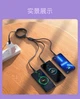 Зарядний універсальний кабель 3в1 (USB - Lightning + Micro USB + Type-C) 1,2 м. - зображення 3