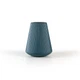 Ваза для квітів MVM MY HOME декоративна 20 см Синя (DH-FLOWERS-04 DARK BLUE) - зображення 1