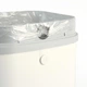 Ведро для мусора MBM HOME без крышки BIN-25 15L WHITE/GRAY бело-серое - изображение 6