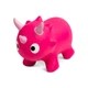 Детский прыгун резиновый Toyz Caretero Dinu Pink, резиновый прыгун динозавр розового цвета, надувной прыгун для малышей, детский прыгун с ручками, розовый прыгун резиновый для детей - изображение 4
