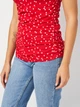 Футболка хлопковая женская U.S. Polo Assn 2876843-1H00A XS Красная (786660535686) - изображение 4