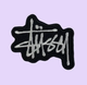 Патч термонашивка Stussy - термонаклейка, латка на одяг, сумки A (AN)32064 - зображення 1