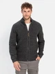 Кофта мужская Camel Active knitted Jacket 409501-4K08-88 XL Темно-серая (4064478901418) - изображение 1