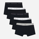 Zestaw majtek boxer męski Tommy Hilfiger UM0UM03061 S 5 szt Czarny (8720637187302) - obraz 1