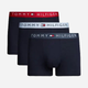 Zestaw majtek boxer męski Tommy Hilfiger UM0UM03181 M 3 szt Czarny (8720637187623) - obraz 1