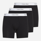 Zestaw majtek boxer męski Calvin Klein 000NB3964A L 3 szt Czarny (8720639725625) - obraz 1