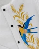 Чоловіча сорочка з вишивкою XRMASTER Ластівка біла L, сорочка вишита - зображення 6