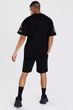 Шорти Boohoo з написом Cherub Graffiti Чорний S MZZ90805 - изображение 2