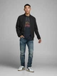 Куртка бомбер Jack & Jones JJERUSH 12165203 L Чорний - изображение 6