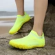 Взуття для пляжу і коралів аквашузи Diving shoes салатові із закритим носком 39 ( 25,2 см ) 301 - зображення 4