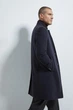 Пальто шерстяне Zara Sustainable fabrica Чорний S 3057/590/401 - изображение 5