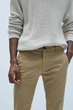 Штани чінос Zara MAN Dnwr. Skinny Коричневий EUR42 6786/450/707 - изображение 2