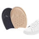 Полустельки для уменьшения размера под носок круглой обуви 2 пары черные и бежевые размер 40-46 U1861 - изображение 1