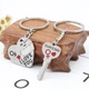 Набор для влюбленных медальон кулон Love для фото и парные брелки I Love You U8069 8040 - изображение 3