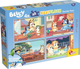 Puzzle Lisciani Bluey Maxi Floor 2 w 1 4 x 48 elementów (8008324100354) - obraz 1