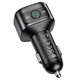 FM - трансмітер HOCO E67 Fighter with Bluetooth transmitter 2USB QC3.0 BT5.0 Black - изображение 3