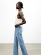 Футболка женская Zara 1165/271 S Белая (01165271251021) - изображение 7
