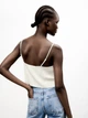 Футболка женская Zara 1165/271 S Белая (01165271251021) - изображение 9