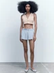 Куртка женская Zara 2010/783 L Розовая (02010783620041) - изображение 7