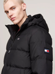 Пуховик зимовий короткий чоловічий Tommy Hilfiger DM0DM19786-BDS M Чорний (8720637317990) - зображення 4