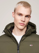 Пуховик зимовий короткий чоловічий Tommy Hilfiger DM0DM19786-M12 S Зелений (8720637264621) - зображення 4