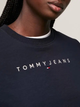 Світшот жіночий Tommy Hilfiger DW0DW17323-C1G S Темно-синій (8720645891253) - зображення 3