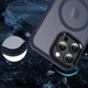 Чохол Vanfone AirShield MagSafe для iPhone 14, темно-синій (VANAX10702) - зображення 6