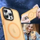 Чехол Vanfone AirShield MagSafe для iPhone 14, желтый (VANAX10705) - изображение 6