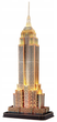 Puzzle 3D Cubic Fun Empire State Building Wersja nocna 37 elementy (6944588205393) - obraz 2