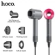 Фен для волос HOCO Wave high-speed negative ion hair care hair dryer DAR31 1500Вт Серый/Розовый - изображение 4