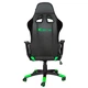 Ігрове крісло XTRIKE ME GC-905 Gaming Chair чорно-зелений - зображення 3