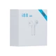 Бездротова гарнітура Wuw i88 TWS BluetoothV5.0 стерео навушники, відтворення музики протягом 2,5 годин White - зображення 2