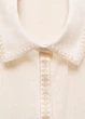 Сорочка MANGO 67016323-BONNIE-LM Персиковий M KL0032 - зображення 5