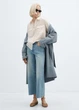 Сорочка MANGO 67016323-BONNIE-LM Персиковий M KL0032 - зображення 7
