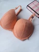 Бюстгальтер женский с пуш-апом и кружевом Victoria's Secret Коралловый А-114 34DDD/75F - изображение 2