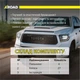 Комплект увеличенных пыльников XRoad брызговиков двигателя Toyota Tundra Sequoia G2 (2006-2017) 53739-0C020 53737-0C030 53736-0C030 - изображение 4