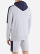 Худи утепленное мужское Umbro Terrace Half Zip Hoodie 66540U-MVX L Светло-серое (5063178472401) - изображение 5